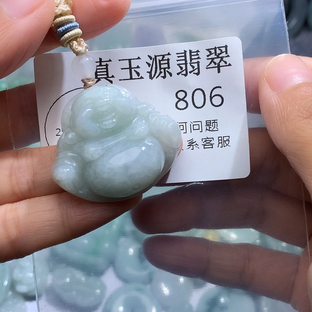 翡翠未镶嵌颈饰806