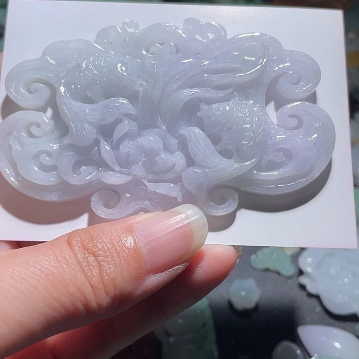 颈饰未镶嵌翡翠天