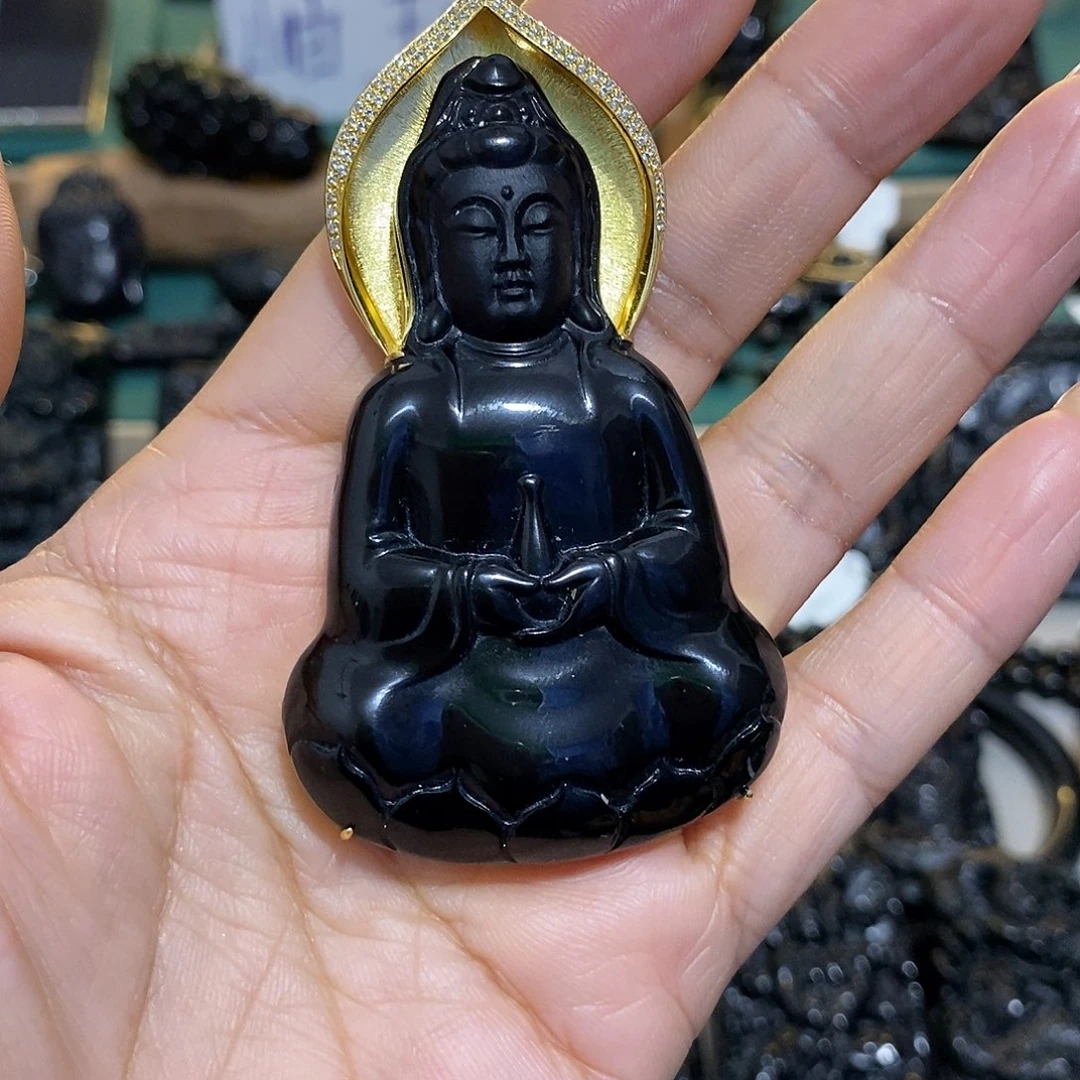 淋***淇蛇纹石玉未镶嵌颈饰