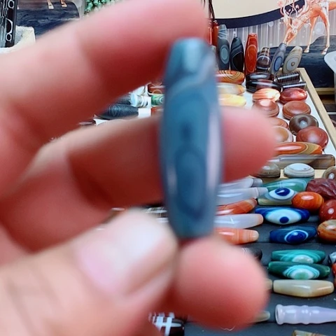 玛瑙/玉髓合金颈饰