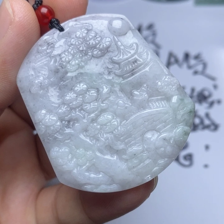 颈饰未镶嵌翡翠翡翠