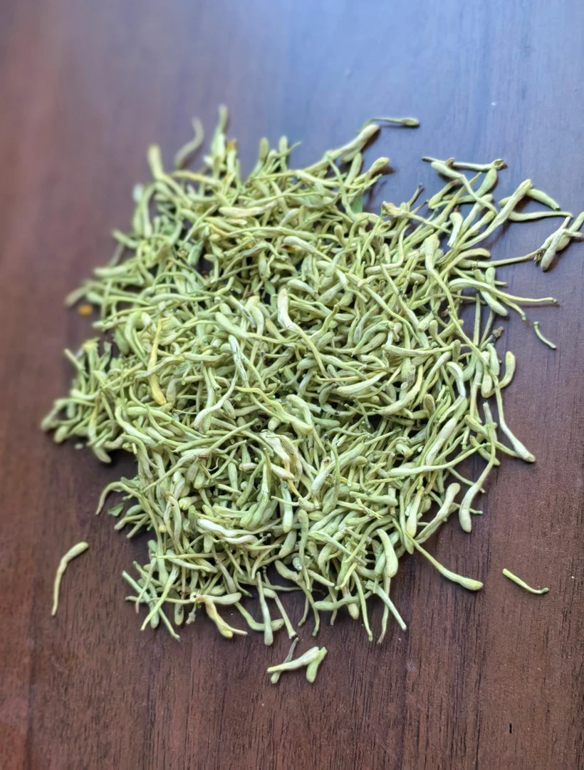 精选非种植金银花干净无杂可泡水可煮茶