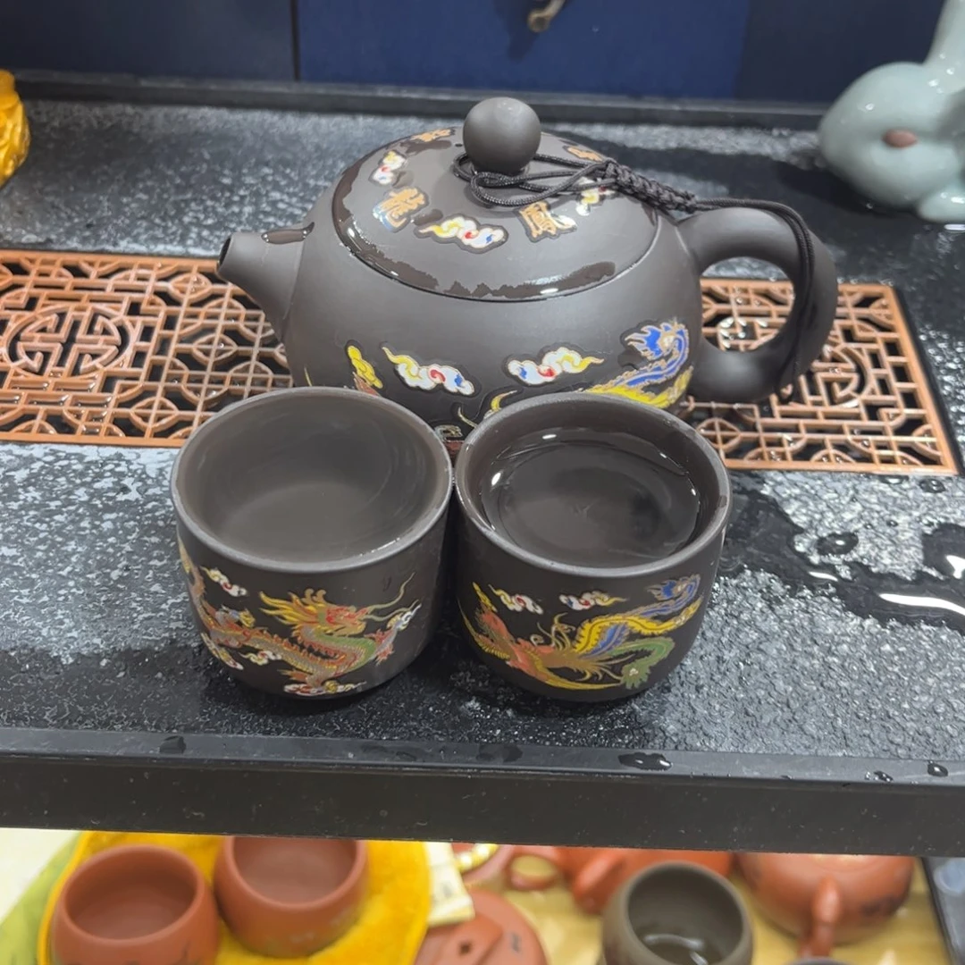 茶杯紫砂紫砂壶一壶2杯