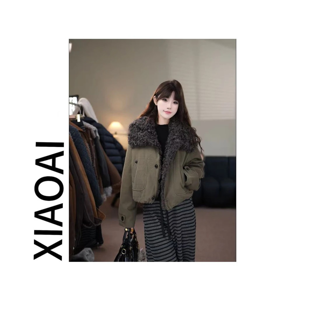 XIAOAI  【90白鸭绒】2025新款高定时尚显瘦羽绒服  A300625