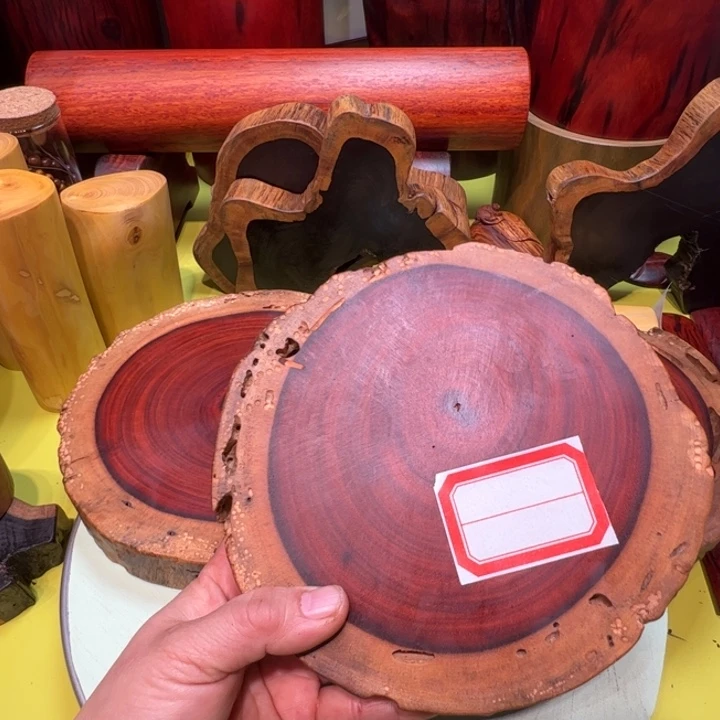 又***刀非洲紫檀（红花梨）