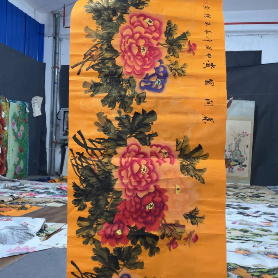 国画国画作品画心一张