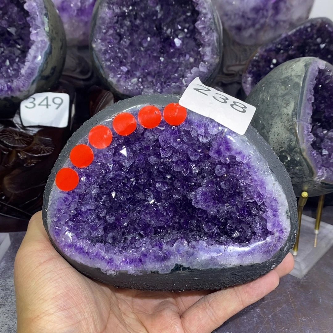 未镶嵌珠宝半成品紫晶238