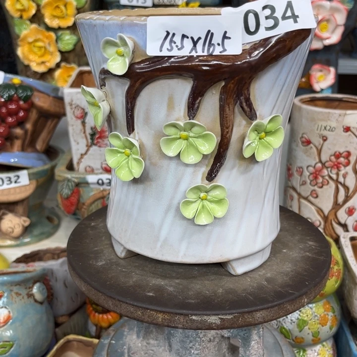 紫砂花盆粗陶材质多肉花盆