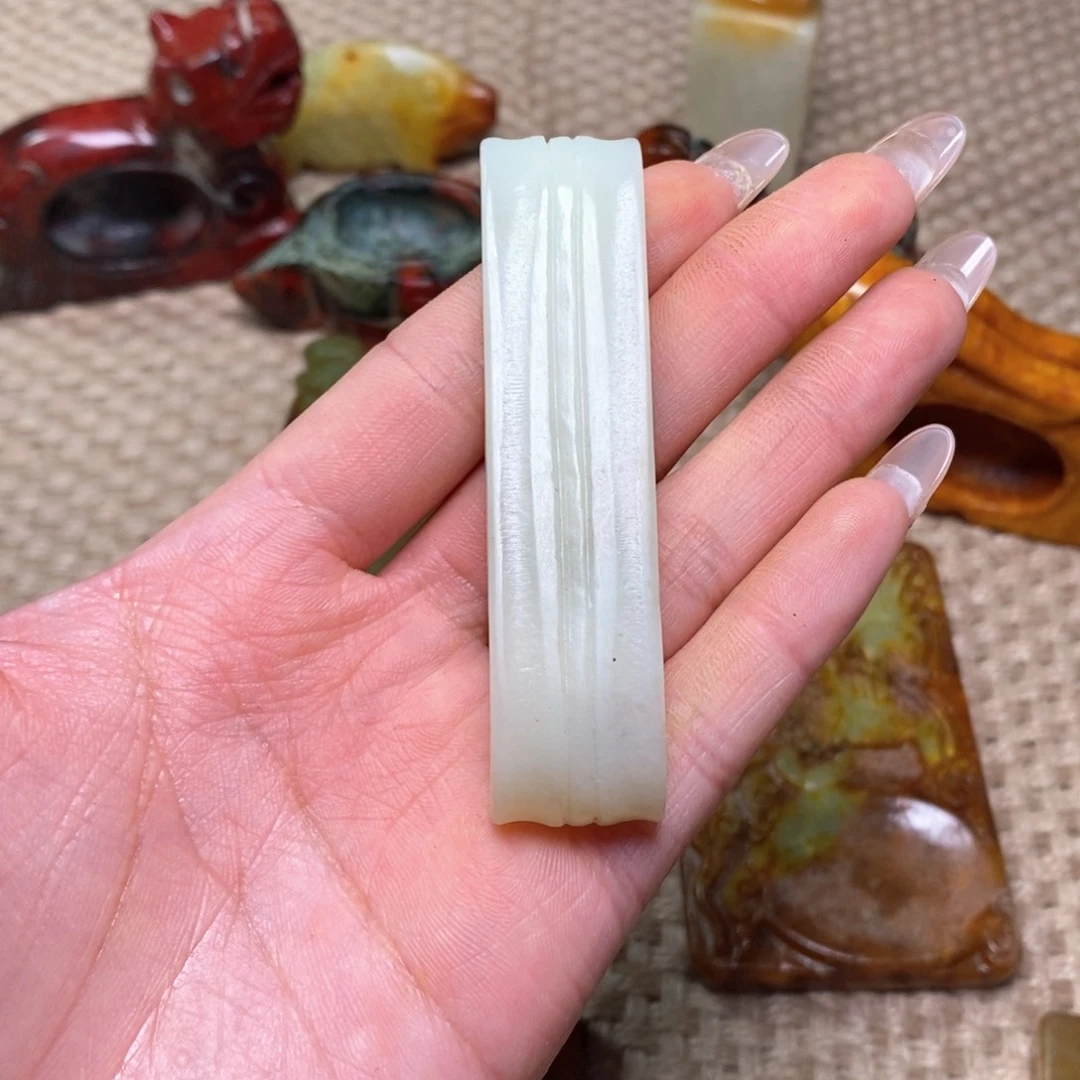 白玉菩提吊坠白玉菩提白玉菩提摆件