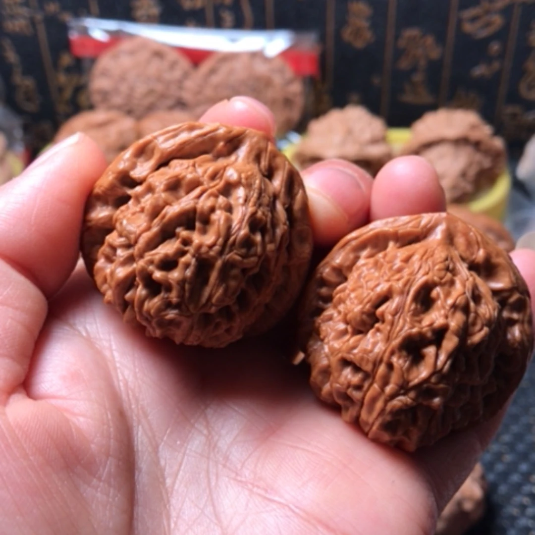 【闪购商品】摆件核桃水龙纹尺寸40