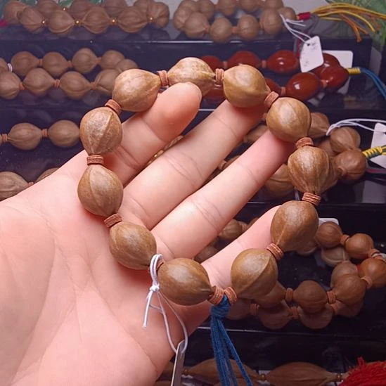 橄榄核手串/手链橄榄核三花铁核手串1.7