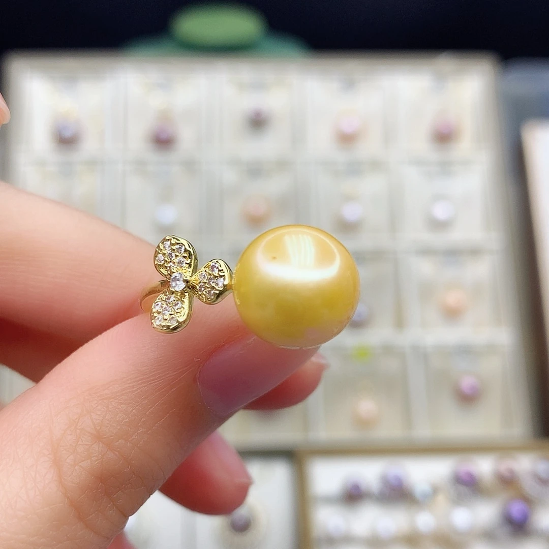 淡水珍珠颈饰合金