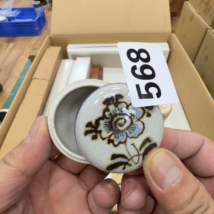 瓷片工艺品摆件瓷器摆件正能量