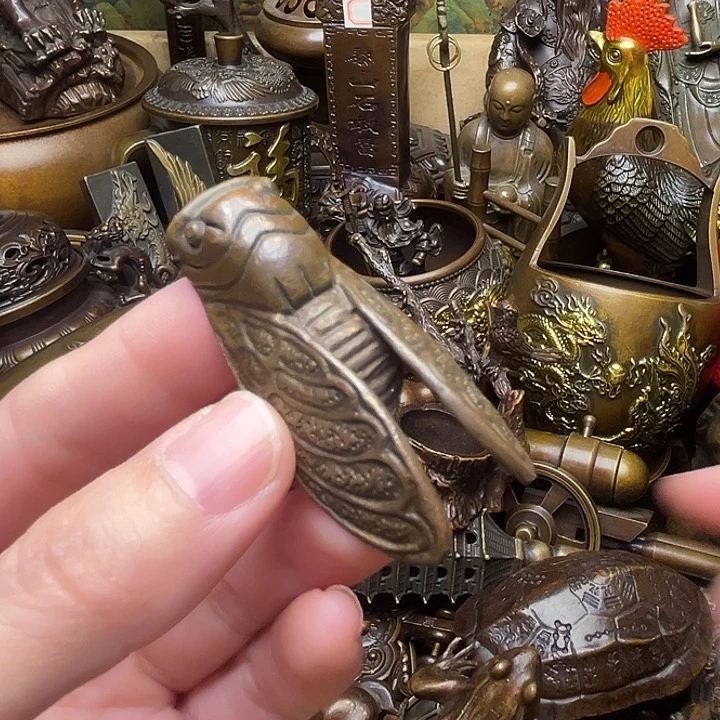 精美铜器批发档口