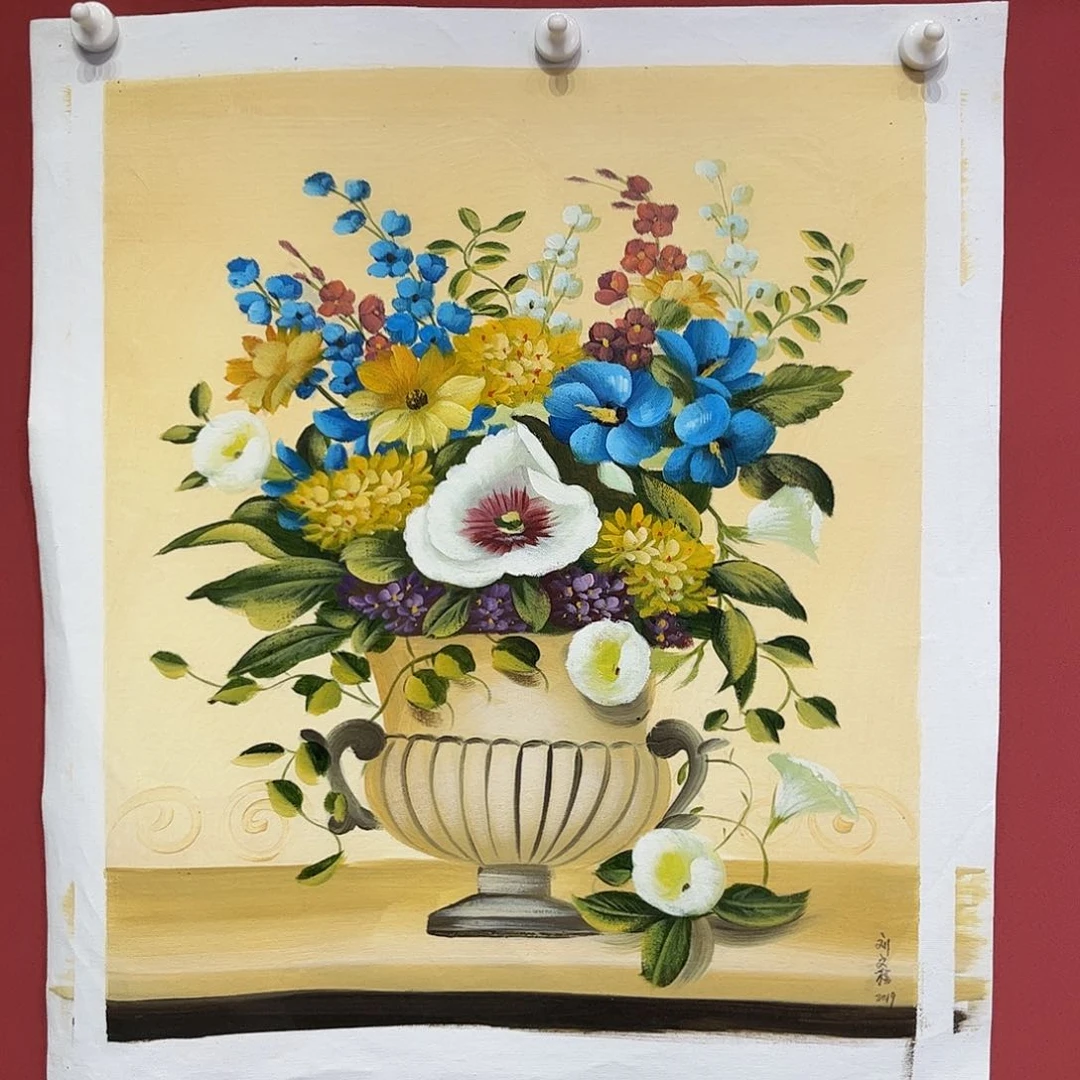 油画刘文桂油画作品