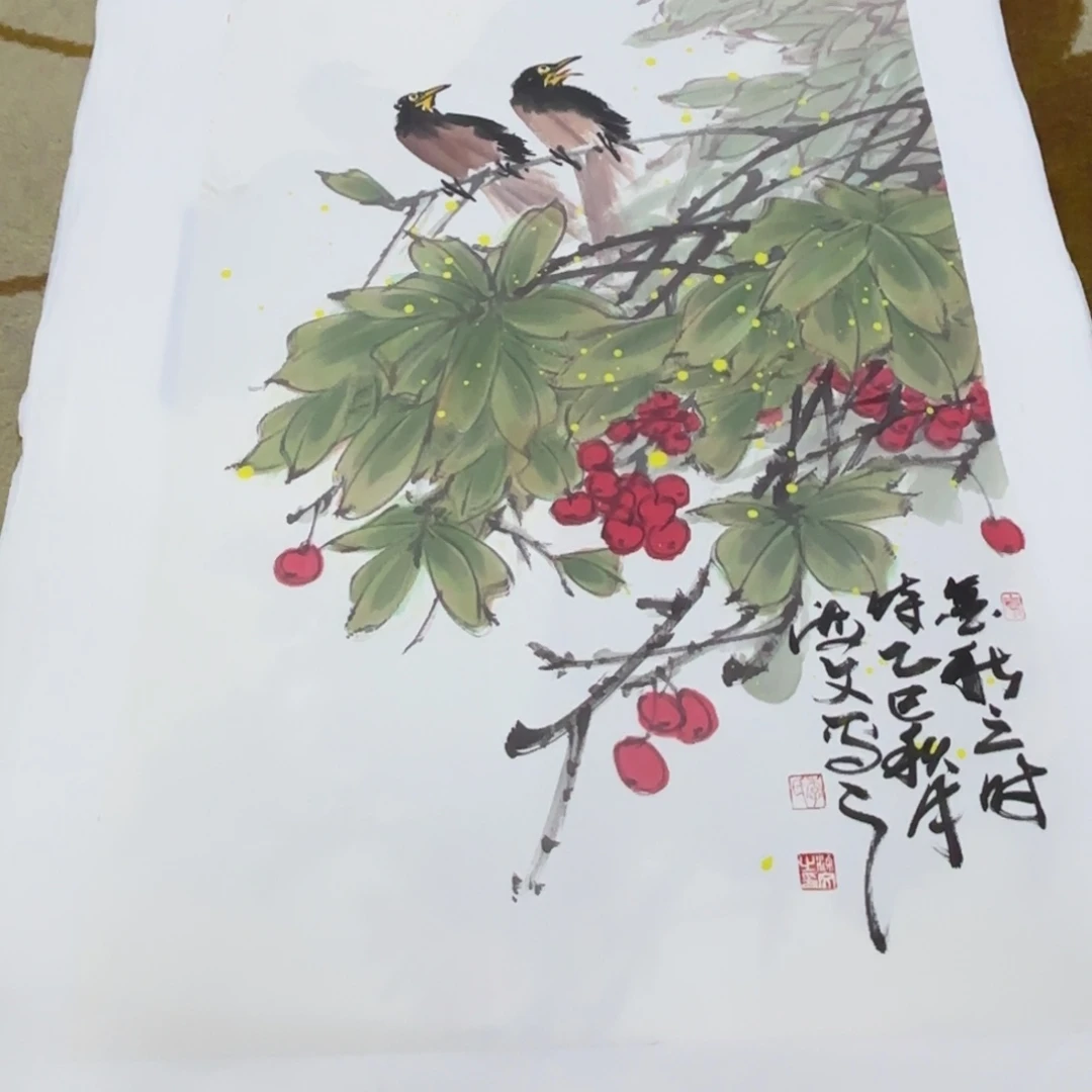 国画国画李海文老师作品刘