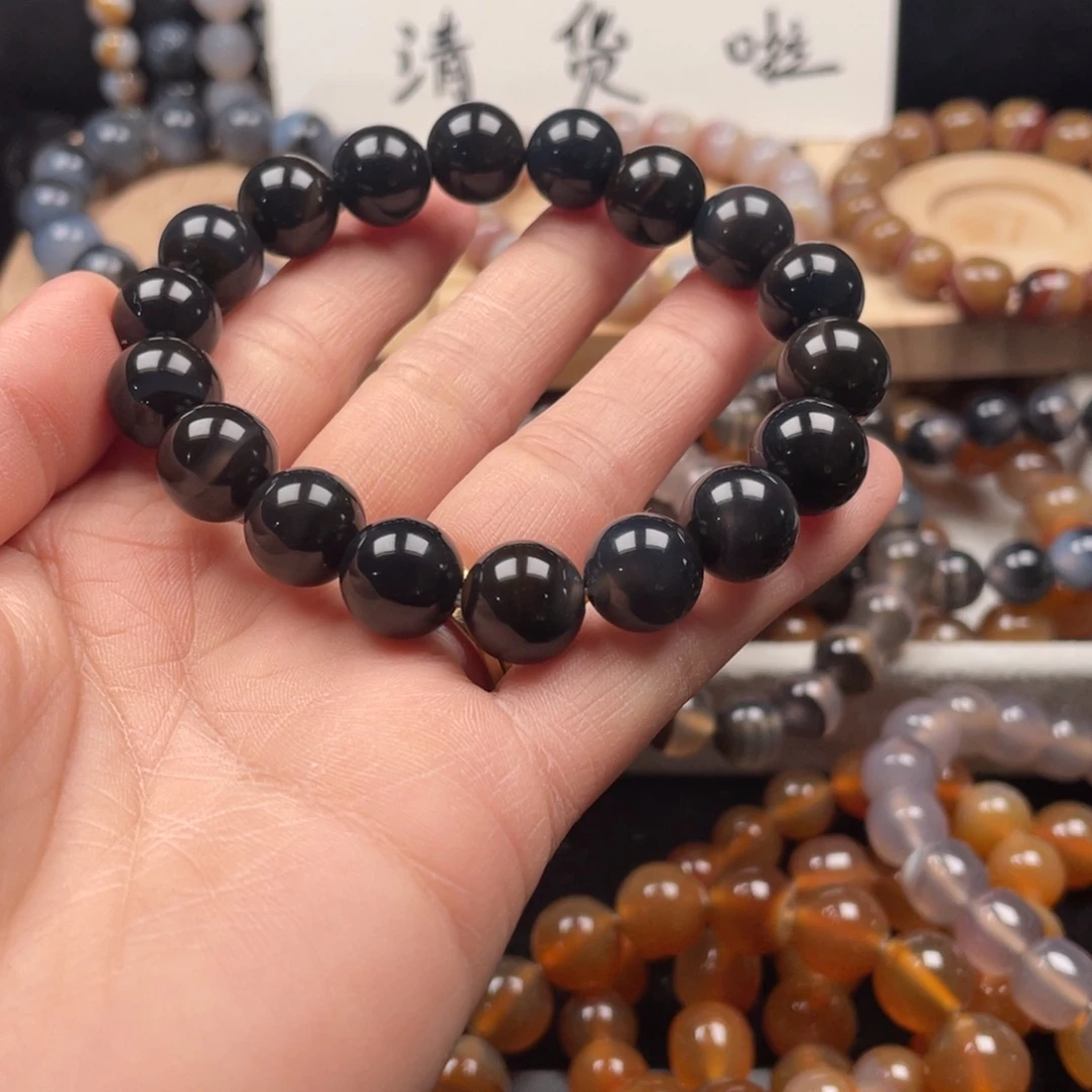 玛瑙/玉髓未镶嵌手链