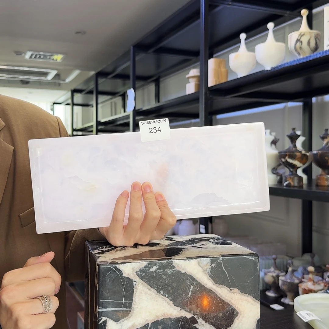 大理石234粉玉长盘32✖️11补胶福利特价