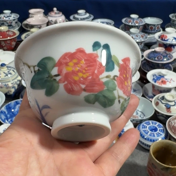 景德镇手工手绘杯