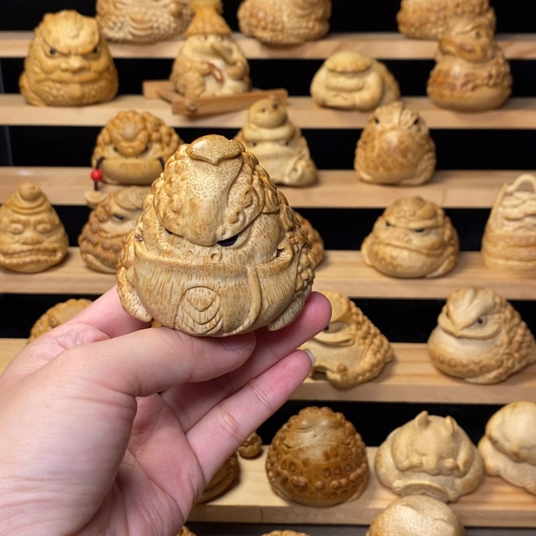 香榧木竹根雕作品欣赏