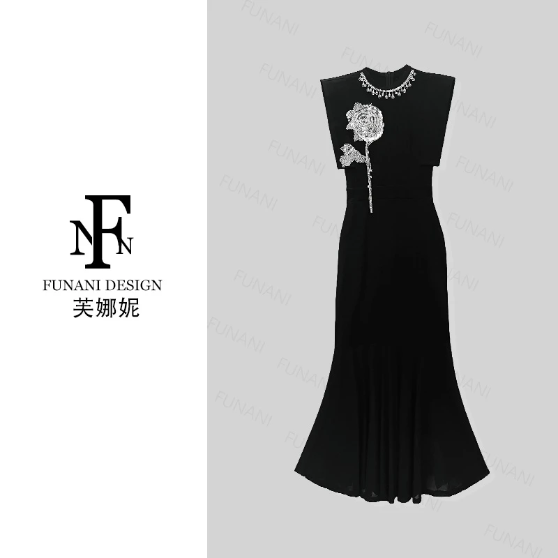 FNN【转身沦陷】新款2025休闲洋气衣服女穿搭女装连衣裙F2520126