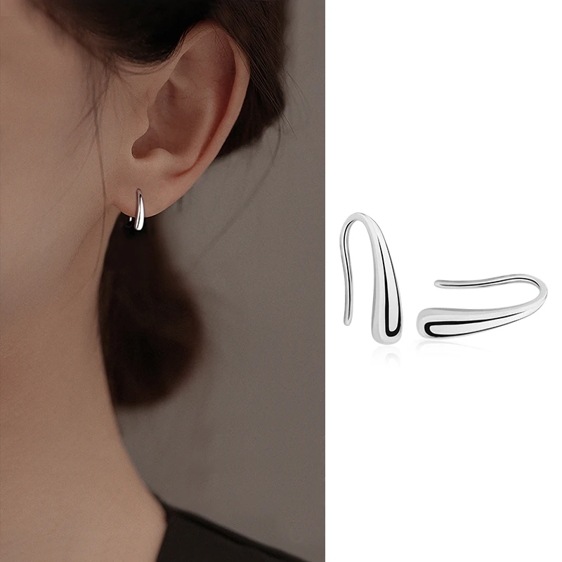 铜合金耳饰 水滴耳钉女睡觉免摘养耳洞简约耳环3061