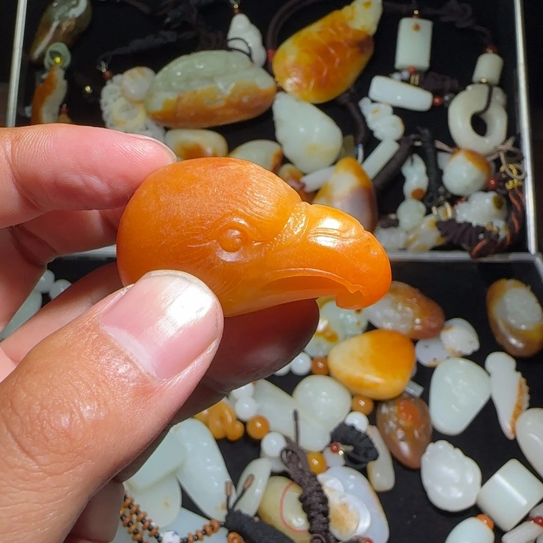 和田玉挂件未镶嵌