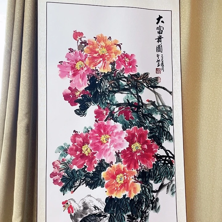 国画张圣敏先生纯手绘作品