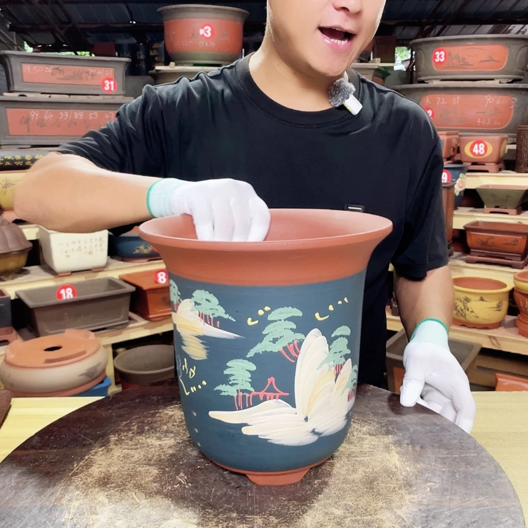 紫砂花盆工厂直发