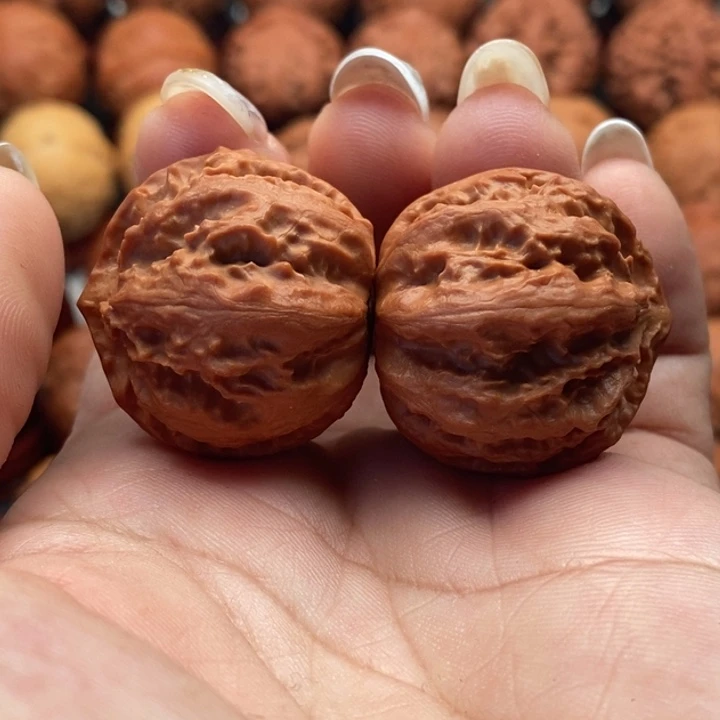 核桃精品文玩核桃手捻粗筋小霸王龙