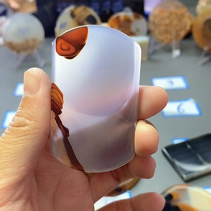 玛瑙/玉髓未镶嵌珠宝半成品