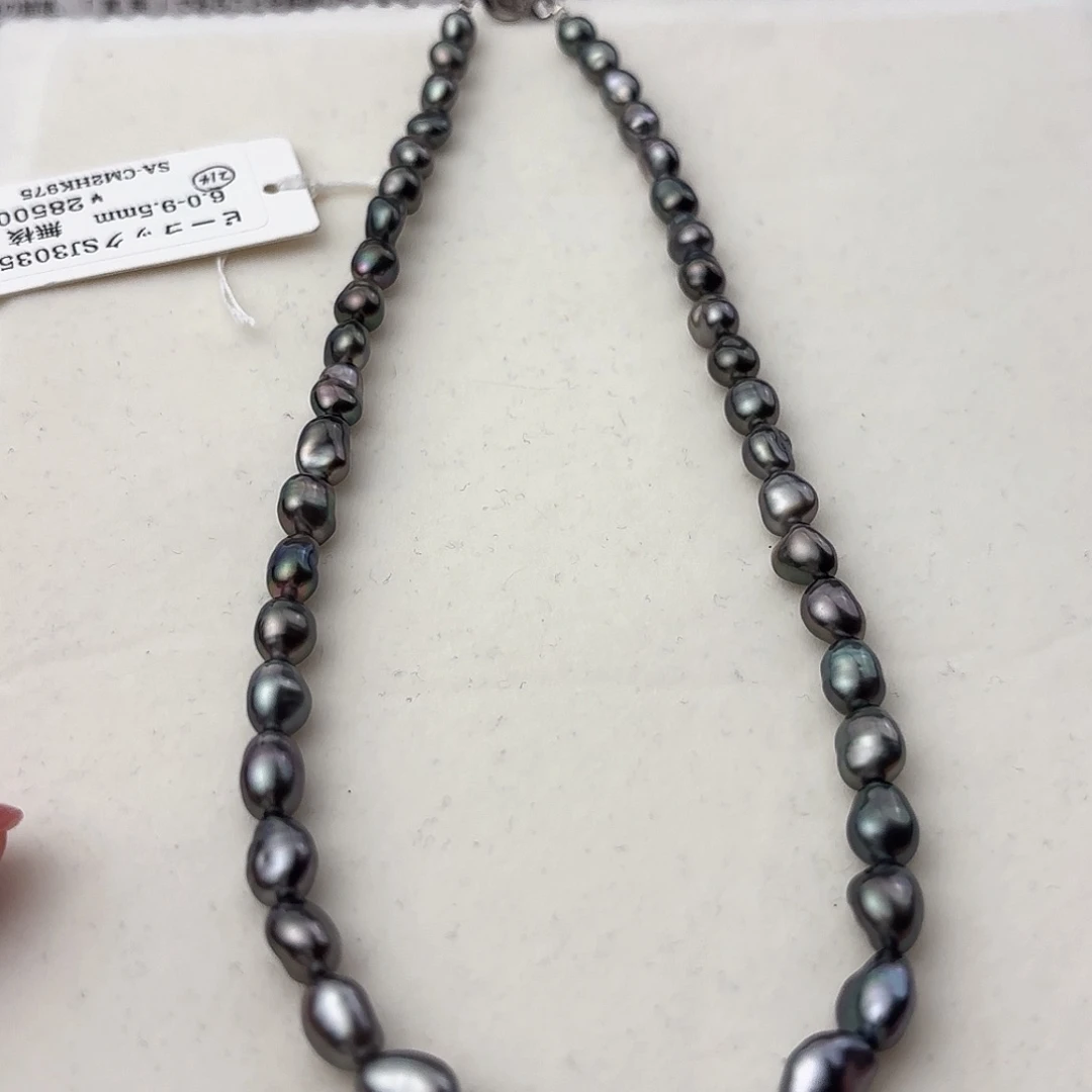 合金海水珍珠颈饰