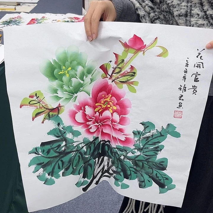 国画手绘国画大捡漏