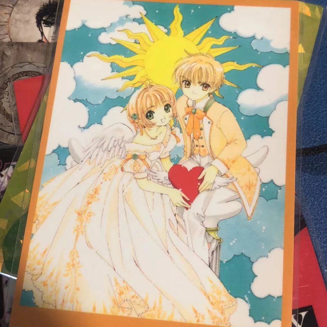 中古 魔卡少女樱 x战记 原画 卡牌单张