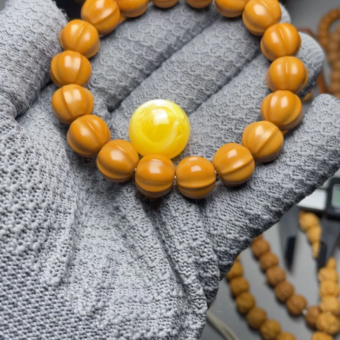 猴头核桃手串猴头367