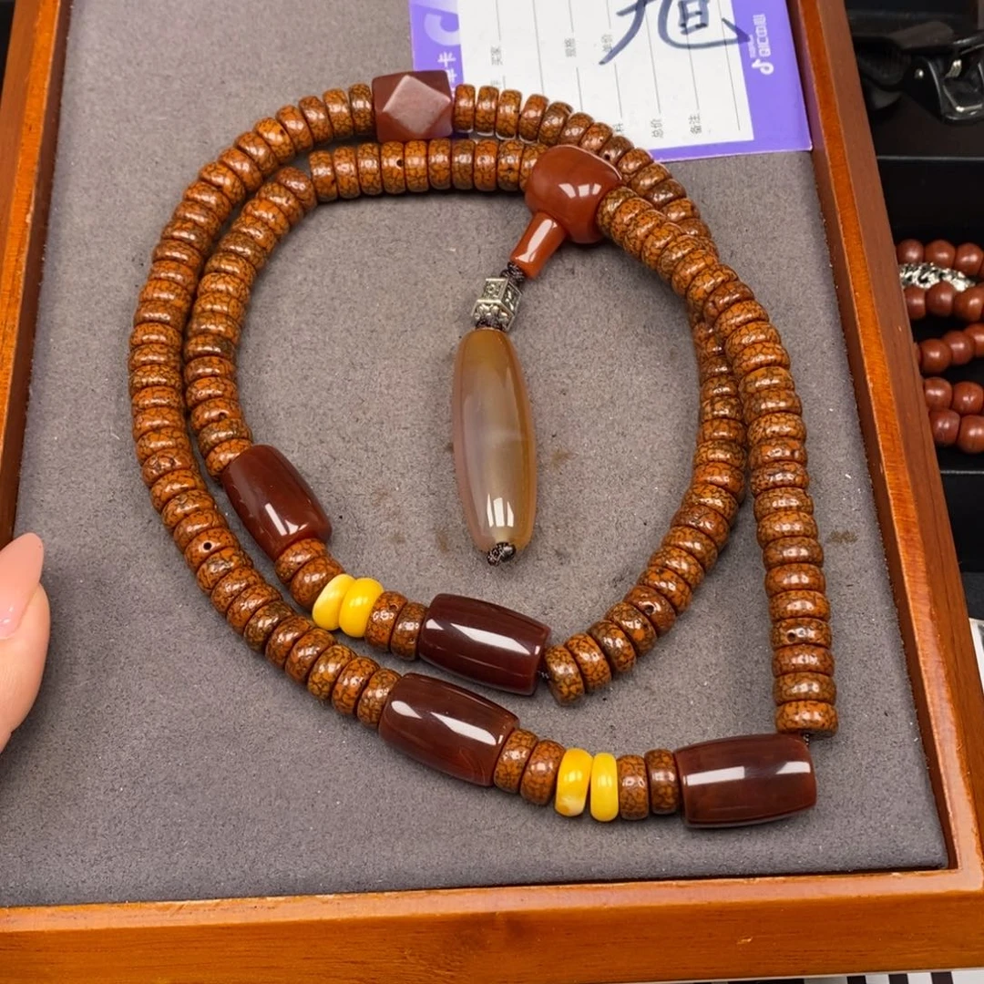 星月菩提吊坠十**梦星月