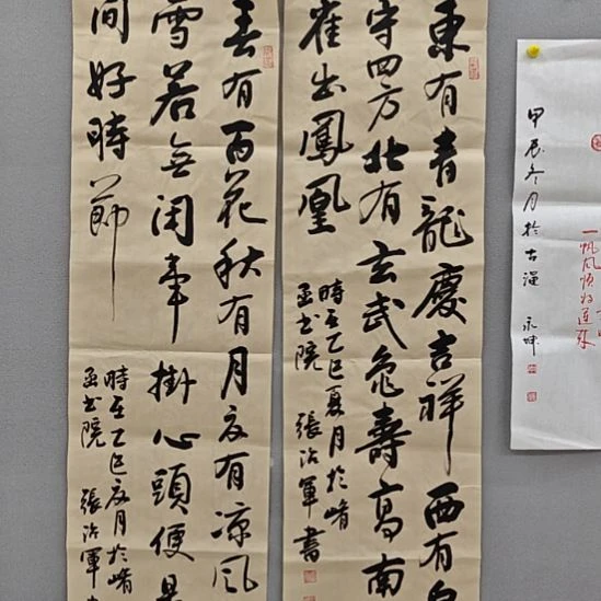 张治军院长精品书法作品