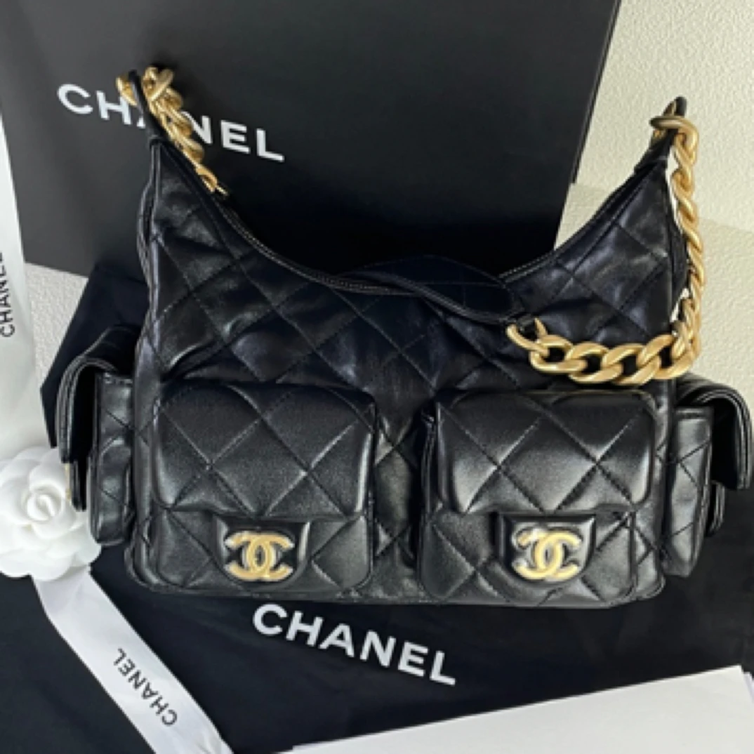 全新未使用 Chanel/香奈儿 Chanel香奈儿25C嬉皮hobo小号