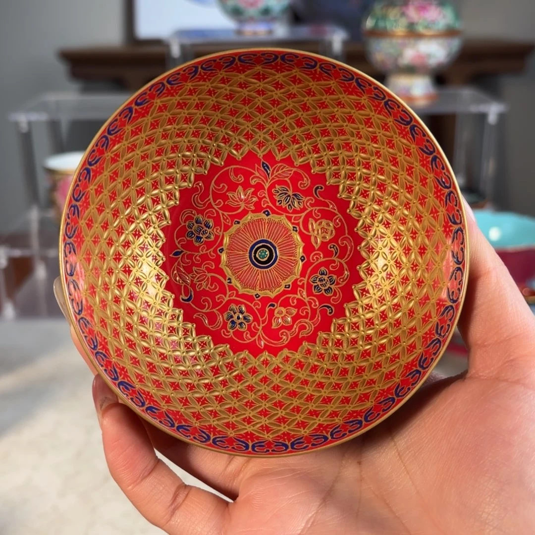 纯手工手绘 高端茶器