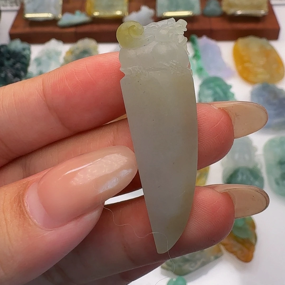 定制翡翠未镶嵌毛货