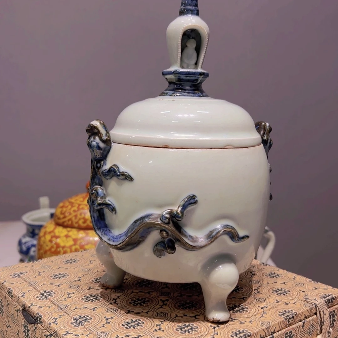 瓷片识***花景德镇陶瓷工艺品999