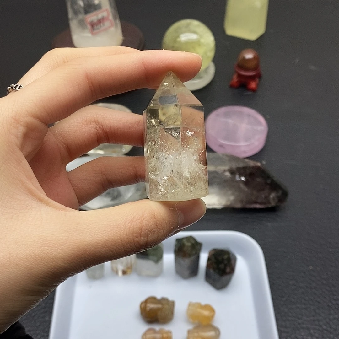 水晶未镶嵌珠宝半成品155水晶石