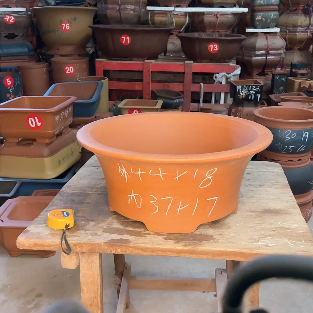 紫砂花盆大碗盆一个