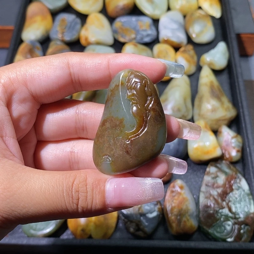 【闪购商品】和田玉未镶嵌颈饰L****.