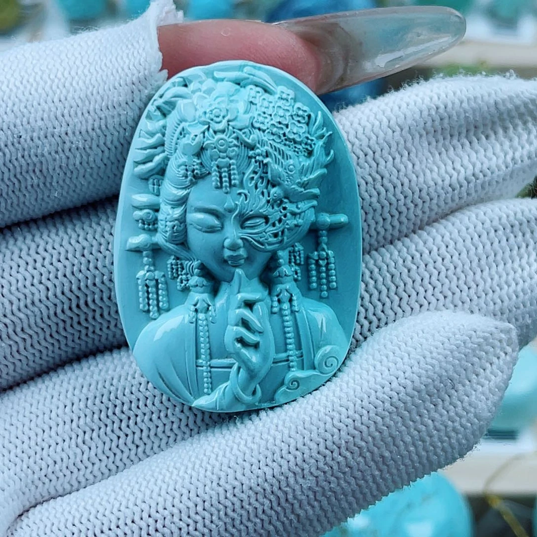 绿松石未镶嵌珠宝奇石