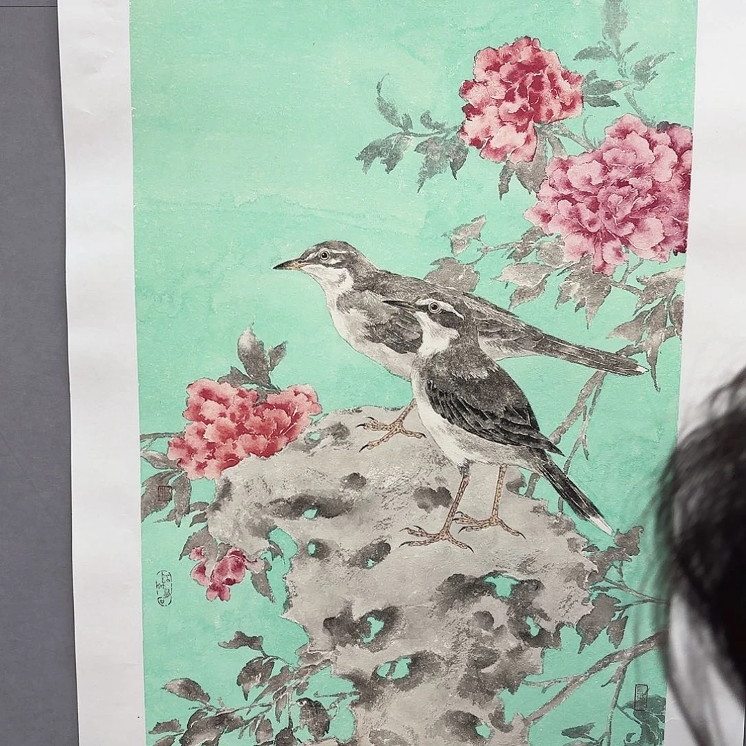 国画艺术家亲笔手绘国画11111