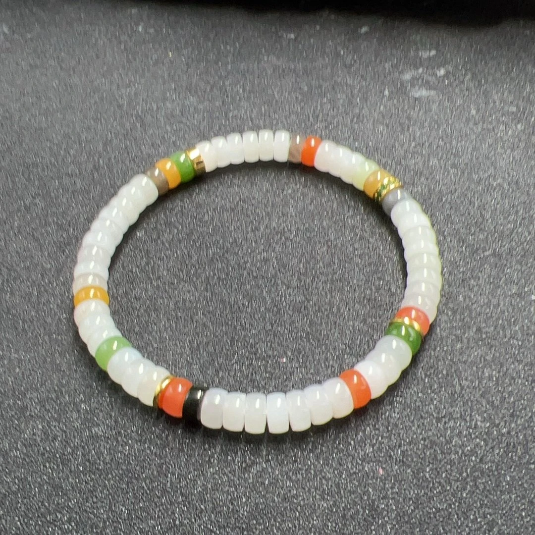 BY0214FXH标37 和田玉手串