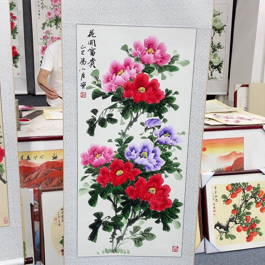 国画手绘作品手绘作品