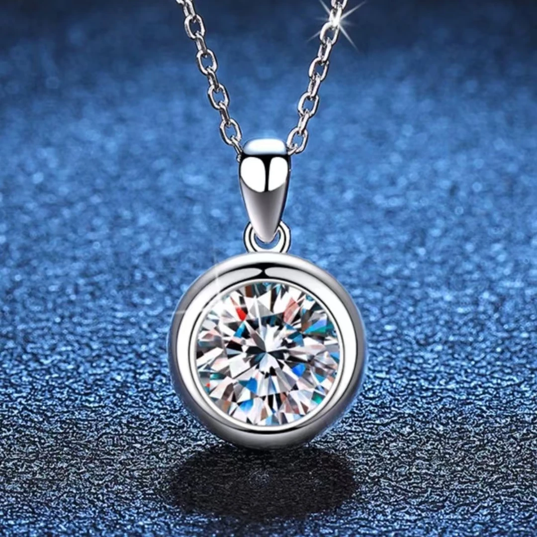 （克拉之家）月光泡泡吊坠1.0Ct