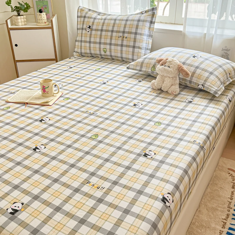 定制全棉床笠100纯棉加厚卡通宿舍上下铺榻榻米防尘套床垫保护罩